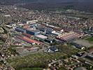 Photos aériennes de Belfort (90000) - Les Usines - Le Mont | Territoire-de-Belfort, Franche-Comté, France - Photo réf. T072790 - Il s'agit des usines Alstom où sont fabriquées les motrices de TGV.