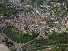 Photos aériennes de Montbéliard (25200) - Le Centre Ville | Doubs, Bourgogne-Franche-Comté, France - Photo réf. T073228