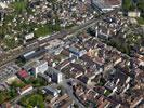 Photos aériennes de Montbéliard (25200) - Le Centre Ville | Doubs, Bourgogne-Franche-Comté, France - Photo réf. T073236