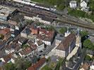 Photos aériennes de Montbéliard (25200) - Le Centre Ville | Doubs, Bourgogne-Franche-Comté, France - Photo réf. T073247
