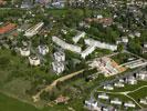 Photos aériennes de Montbéliard (25200) - Les Batteries du Parc, le Mont Christ et les usines Peugeot | Doubs, Bourgogne-Franche-Comté, France - Photo réf. T073265