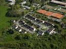 Photos aériennes de Montbéliard (25200) - Les Batteries du Parc, le Mont Christ et les usines Peugeot | Doubs, Bourgogne-Franche-Comté, France - Photo réf. T073267