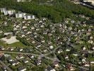 Photos aériennes de Montbéliard (25200) - Les Batteries du Parc, le Mont Christ et les usines Peugeot | Doubs, Bourgogne-Franche-Comté, France - Photo réf. T073275