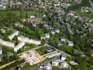 Photos aériennes de Montbéliard (25200) - Les Batteries du Parc, le Mont Christ et les usines Peugeot | Doubs, Bourgogne-Franche-Comté, France - Photo réf. T073277