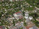 Photos aériennes de Montbéliard (25200) - La Citadelle, le Mont Chevis et Fleuri d'Epine | Doubs, Franche-Comté, France - Photo réf. T073308