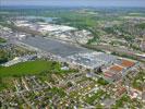 Photos aériennes de "usine" - Photo réf. T076187 - Une usine automobile PSA est installée sur la commune.