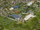 Photos aériennes de "Complexe" - Photo réf. T076846 - Le complexe sportif d'Essert dans le Territoire de Belfort.