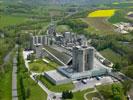 Photos aériennes de "usine" - Photo réf. T077858 - Une cimenterie à Xeuilley en Meurthe-et-Moselle.