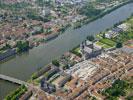 Photos aériennes de Pont-à-Mousson (54700) - Le Centre Ville Rive droite | Meurthe-et-Moselle, Lorraine, France - Photo réf. T078162