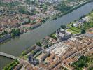 Photos aériennes de Pont-à-Mousson (54700) - Le Centre Ville Rive droite | Meurthe-et-Moselle, Grand Est, France - Photo réf. T078162
