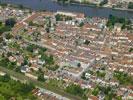 Photos aériennes de Pont-à-Mousson (54700) - Le Centre Ville Rive gauche | Meurthe-et-Moselle, Grand Est, France - Photo réf. T078178