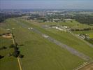 Photos aériennes de "aérodrome" - Photo réf. T081271 - L'aroport de Laval-Entrammes en Mayenne.