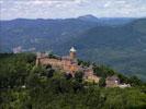 Photos aériennes de "chateau" - Photo réf. T082458 - Le Chteau du Haut Koenigsbourg dont les plus anciennes parties romanes datent de l'an 1400.