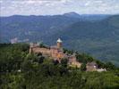 Photos aériennes de "Chateau" - Photo réf. T082458 - Le Chteau du Haut Koenigsbourg dont les plus anciennes parties romanes datent de l'an 1400.