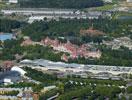 Photos aériennes de Chessy (77700) - Le Parc d'Attractions Eurodisney / Disneyland | Seine-et-Marne, Ile-de-France, France - Photo réf. T084287