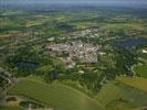  - Photo réf. T084481 - Les fortifications du Quesnoy (Nord) sont bien visibles vues d'en haut