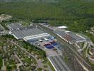 Photos aériennes de "usines" - Photo réf. T084713 - Les usines des eaux minérales naturelles Vittel et Hépar, du groupe Nestlé, à Vittel dans les Vosges.
