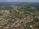 Photos aériennes de "vauban" - Photo réf. T085205 - La ville de Bitche en Mosellle et sa citadelle Vauban.