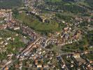 Photos aériennes de "ville" - Photo réf. T085206 - La ville de Bitche en Mosellle et sa citadelle Vauban.
