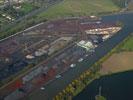 Photos aériennes - Transport fluvial et maritime - Photo réf. T088515 - Le Port Industriel de Richemont (Moselle).