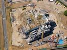 Photos aériennes de "centre" - Photo réf. T089776 - L'état d'avancement du chantier du Centre Pompidou de Metz le 22/05/2009
