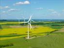 Photos aériennes de "éoliennes" - Photo réf. T090636