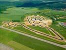 Photos aériennes de "circuit" - Photo réf. T097608 - Le nouveau tracé du circuit automobile de Chambley.