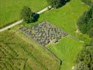 Photos aériennes de "mais" - Photo réf. T099683 - La Ferme Aventure situe dans les Vosges propose des parcours ludiques et pdagogiques dans diffrents labyrinthes de mas, bois, pierre et crales.