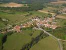 Photos aériennes de Domrémy-la-Pucelle (88630) - Autre vue | Vosges, Lorraine, France - Photo réf. T100541 - La maison de Jeanne d'Arc se trouve au centre de l'image,  demi cache dans les arbres, juste derrire l'glise Saint-Rmy.