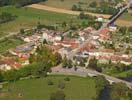 Photos aériennes de Domrémy-la-Pucelle (88630) - Autre vue | Vosges, Lorraine, France - Photo réf. T100543 - La maison de Jeanne d'Arc est cache dans les arbres, juste derrire l'glise Saint-Rmy.