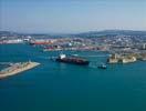 Photos aériennes de Port-de-Bouc (13110) - Le Port Pétrolier de Lavéra | Bouches-du-Rhône, Provence-Alpes-Côte d'Azur, France - Photo réf. U088985