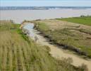 Photos aériennes de Cussac-Fort-Médoc (33460) - La Garonne | Gironde, Aquitaine, France - Photo réf. U089190