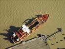 Photos aériennes de Pauillac (33250) - Un Tanker à Quai | Gironde, Aquitaine, France - Photo réf. U089191