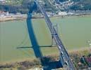 Photos aériennes de Bordeaux (33000) - Le Pont d'Aquitaine | Gironde, Aquitaine, France - Photo réf. U089201