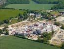 Photos aériennes de "hôpital" - Photo réf. U090726 - Il s'agit du chantier du site site de Mercy qui accueillera à l'horizon 2011 le Centre Hospitalier Régional Metz-Thionville et sa maternité.