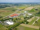 Photos aériennes de Saint-Pourçain-sur-Sioule (03500) - La Zone Industrielle du Pont Panay | Allier, Auvergne, France - Photo réf. U091556