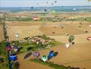 Photos aériennes de Chambley-Bussières (54890) - Lorraine Mondial Air Ballons 2009 | Meurthe-et-Moselle, Lorraine, France - Photo réf. U091691 - Dimanche 26-07-2009 : Vol du Record du Monde de Dcollage en Ligne : 329 Montgolfires.