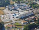 Photos aériennes de Corcoué-sur-Logne (44650) - La Société ST Bois Diffusion | Loire-Atlantique, Pays de la Loire, France - Photo réf. U092140