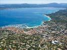 Photos aériennes de Sainte-Maxime (83120) - Vue générale | Var, Provence-Alpes-Côte d'Azur, France - Photo réf. U092358