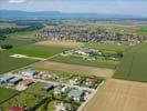 Photos aériennes de Sundhoffen (68280) - Vue générale | Haut-Rhin, Grand Est, France - Photo réf. U092575