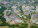 Photos aériennes de Limoges (87000) - Les Zones d'Activités et Industrielles | Haute-Vienne, Limousin, France - Photo réf. U092761 - La zone d'activits Malgr-Romanet