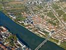 Photos aériennes de Pont-à-Mousson (54700) - Le Centre Ville Rive droite | Meurthe-et-Moselle, Lorraine, France - Photo réf. U099284
