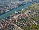 Photos aériennes de Pont-à-Mousson (54700) - Le Centre Ville Rive droite | Meurthe-et-Moselle, Lorraine, France - Photo réf. U099295