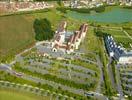 Photos aériennes de Magny-le-Hongre (77700) - Autre vue | Seine-et-Marne, Ile-de-France, France - Photo réf. U099624 - Le Thomas Cook's Explorers Hotel est un des hôtels partenaires du parc Eurodisney.