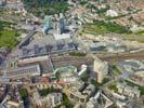 Photos aériennes de "(nord)" - Photo réf. U099644 - Les gares de Lille-Flandre et de Lille-Europe sont proches l'une de l'autre (Nord).