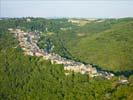 Photos aériennes de Najac (12270) - Autre vue | Aveyron, Midi-Pyrénées, France - Photo réf. U099797 - Un village entirement construit sur une crte.