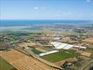 Photos aériennes de Mauguio (34130) - L'Aéroport de Montpellier Méditerranée | Hérault, Occitanie, France - Photo réf. U099820