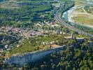 Photos aériennes de Orgon (13660) | Bouches-du-Rhône, Provence-Alpes-Côte d'Azur, France - Photo réf. U099960
