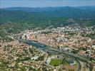 Photos aériennes de Alès (30100) - Vue générale | Gard, Occitanie, France - Photo réf. U099999