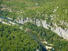 Photos aériennes de "kayak" - Photo réf. U100000 - Les Gorges du Chassezac, un endroit idal pour se retrouver au milieu de la nature.